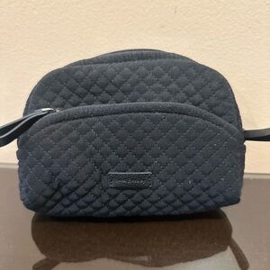 Vera Bradley Floral Interior Black Bag